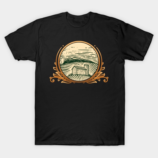 Farmhouse T-Shirt by TerpeneTom